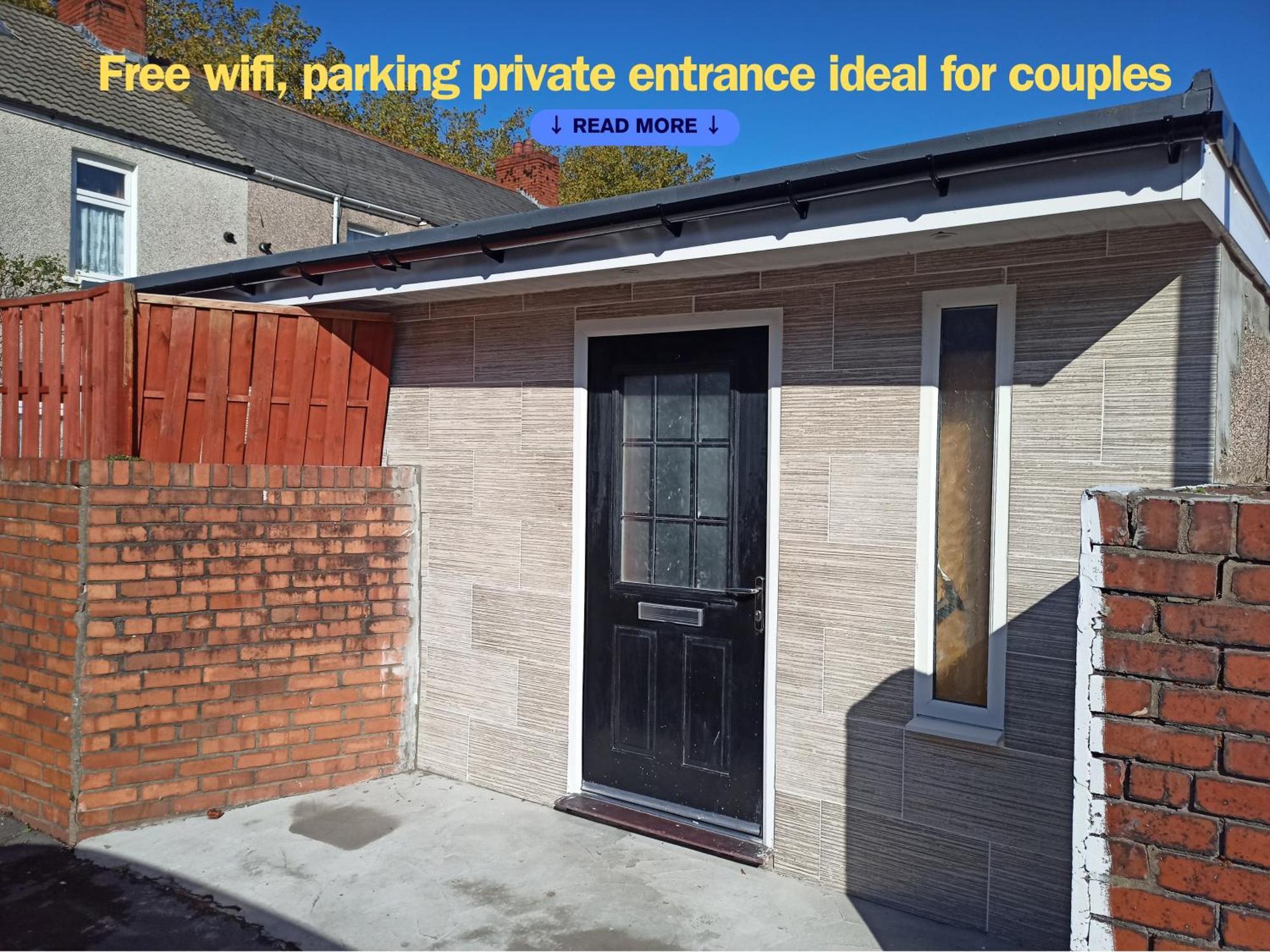 Brand New Cosy Apartment 3 Sleep, Garden Access Free Wi-Fi & Parking Newport  Exterior photo